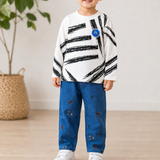 【シマウマ】ロングTシャツ