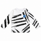 【シマウマ】ロングTシャツ
